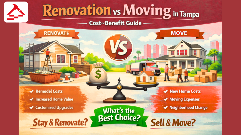 Renovation vs Moving in Tampa: Cost–Benefit Guide