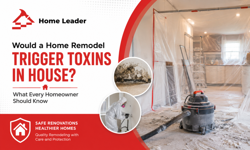 Would a Home Remodel Trigger Toxins in House? | Home Leader Renovation
