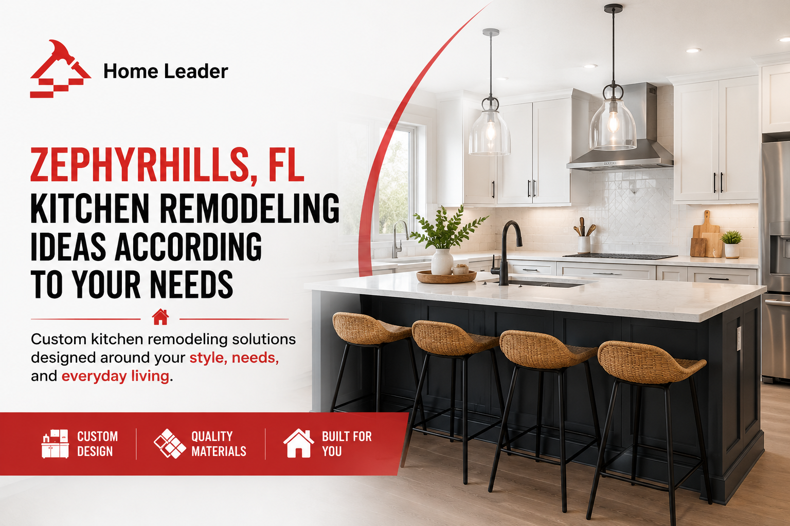 Zephyrhills, FL Kitchen Remodeling Ideas According to Your Needs